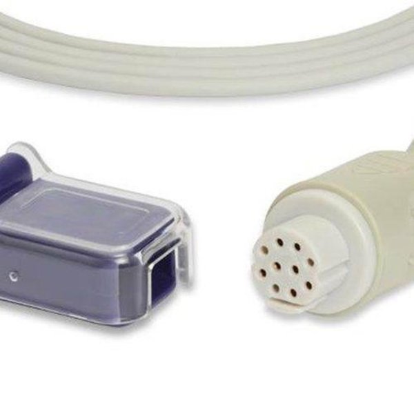 Ilc Replacement Datex Ohmeda Satellite Plus II Spo2 Adapter Cables Female 9-pin D-sub Purple Connector SATELLITE PLUS II SPO2 ADAPTER CABLES FEMALE 9-PI